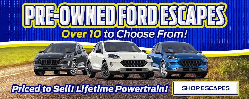 Pre-Owned Ford Escape Specials
