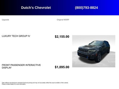 2022 Jeep Grand Cherokee 4xe Overland