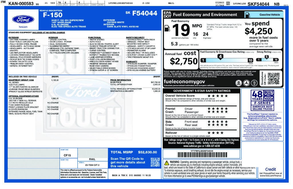 2025 Ford F-150 XL