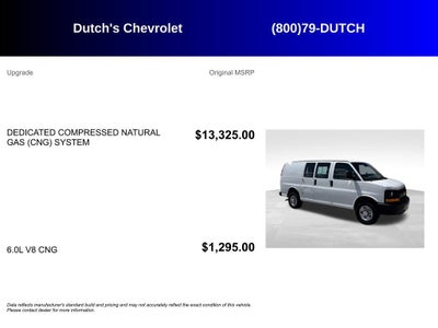 2014 Chevrolet Express Cargo 2500 Base