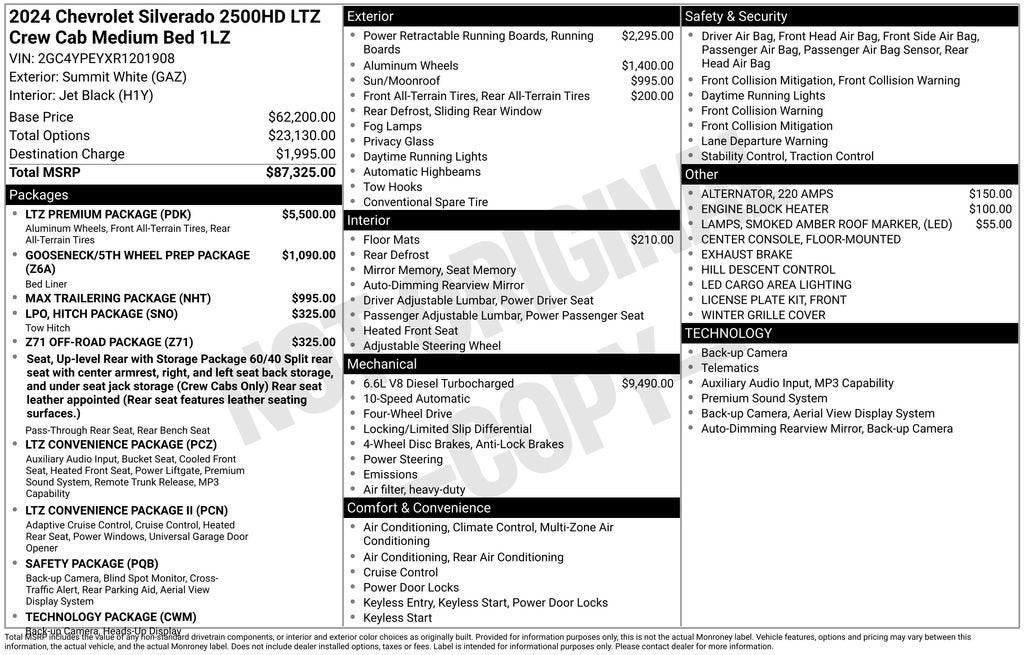 2024 Chevrolet Silverado 2500 HD LTZ