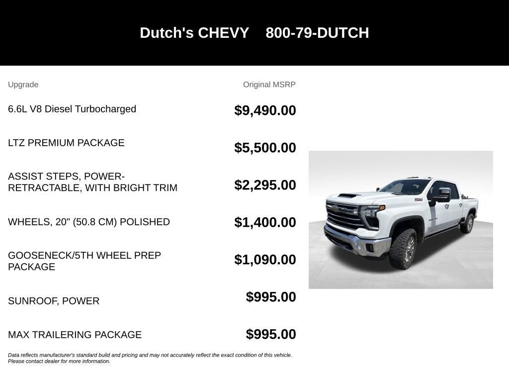 2024 Chevrolet Silverado 2500 HD LTZ