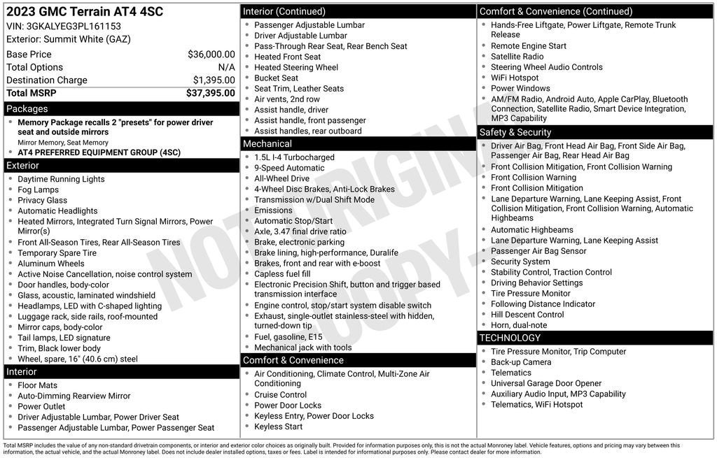 2023 GMC Terrain AT4