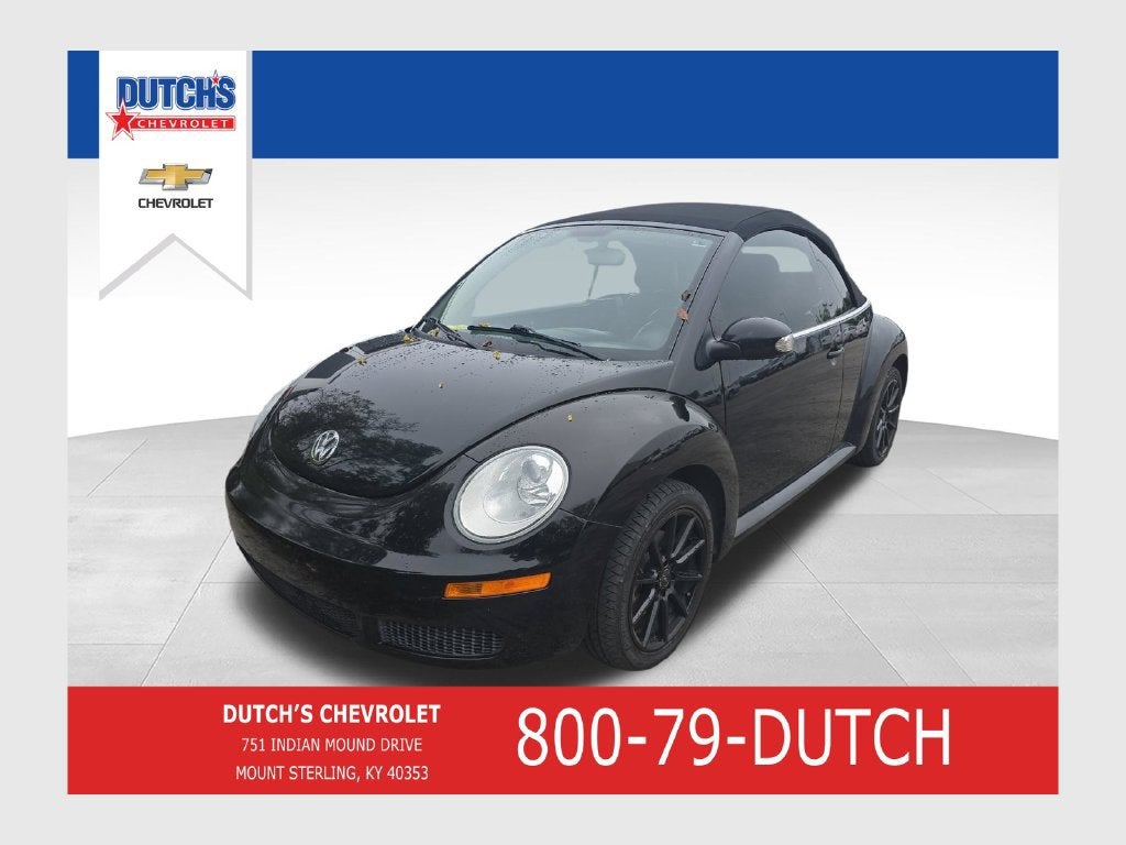 2008 Volkswagen New Beetle Convertible SE