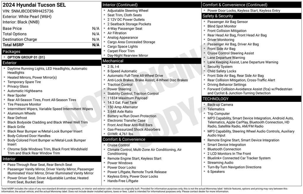 2024 Hyundai Tucson SEL