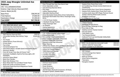 2022 Jeep Wrangler Unlimited Rubicon 4xe