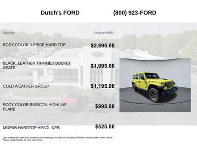 2022 Jeep Wrangler Unlimited Rubicon 4xe