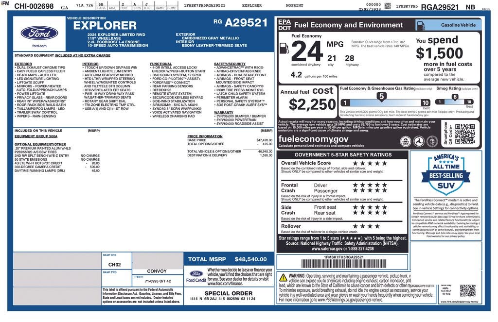 2024 Ford Explorer Limited