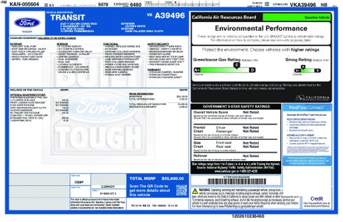 2027 Ford Transit-250 Base
