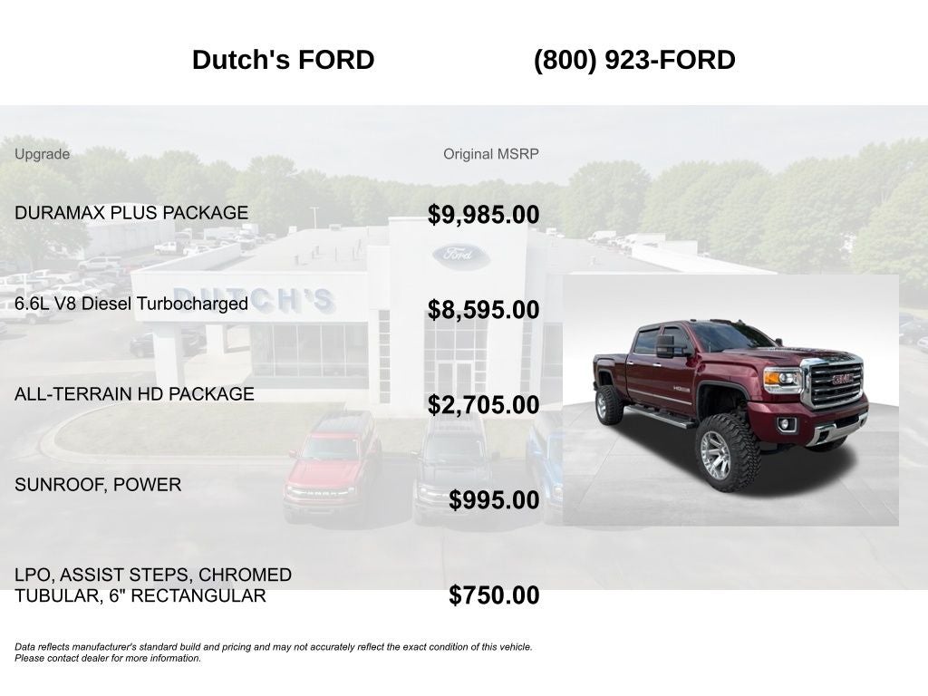 2016 GMC Sierra 2500HD SLT
