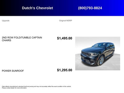 2022 Dodge Durango GT