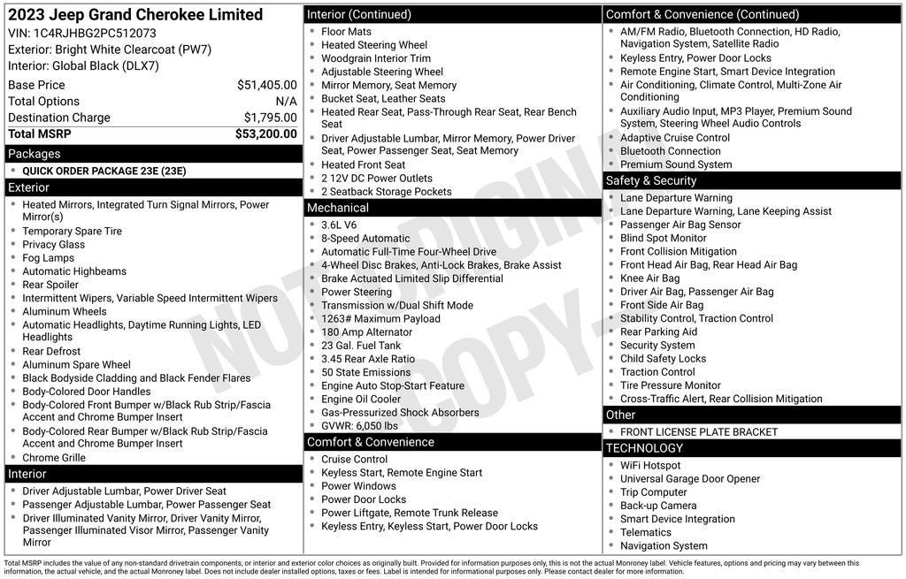 2023 Jeep Grand Cherokee Limited