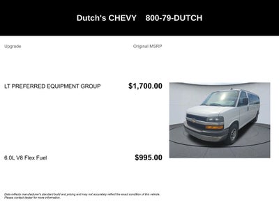 2020 Chevrolet Express 3500 LT Passenger