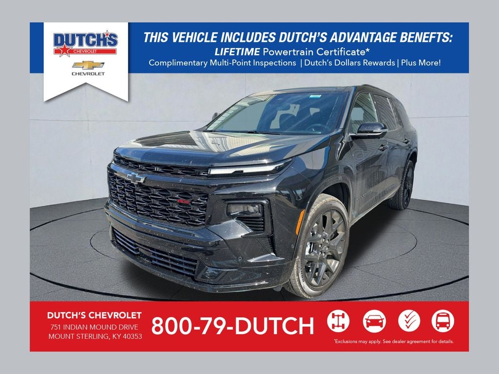 2026 Chevrolet Traverse RS