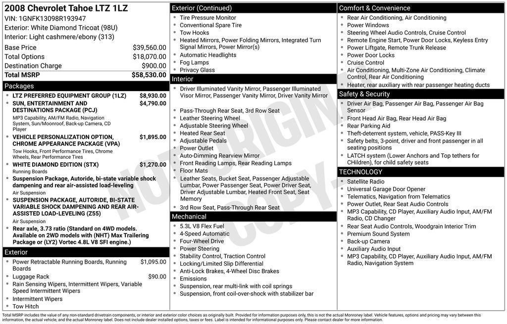 2008 Chevrolet Tahoe LTZ