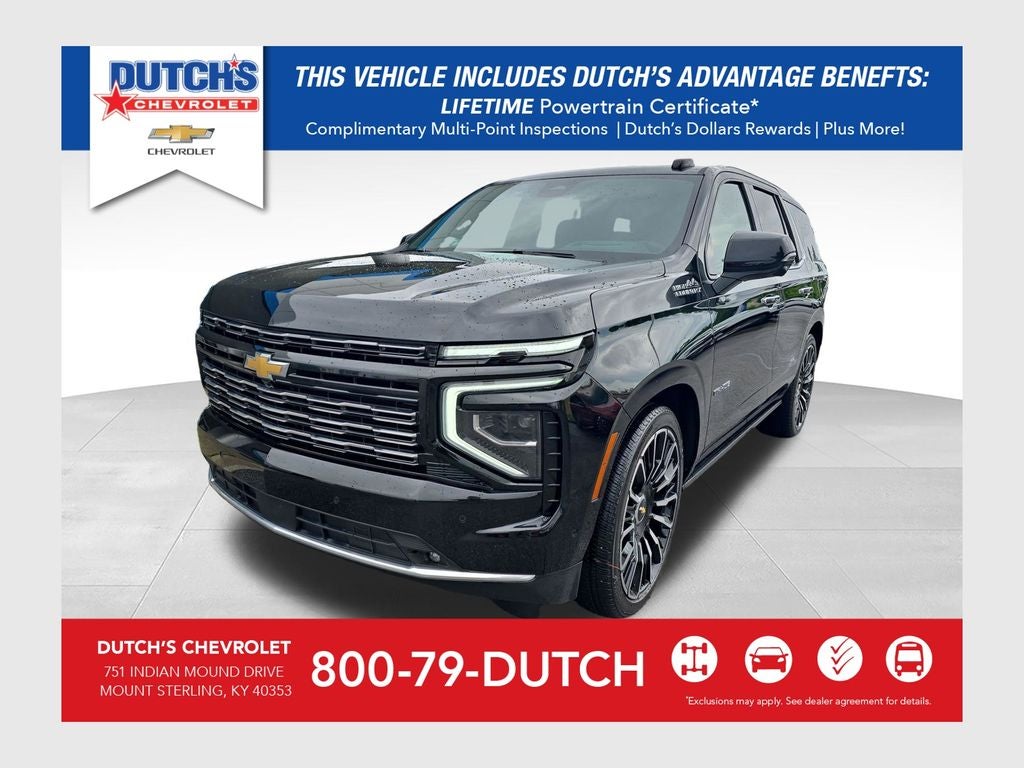 2025 Chevrolet Tahoe High Country
