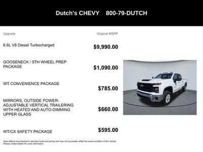 2025 Chevrolet Silverado 3500HD Work Truck