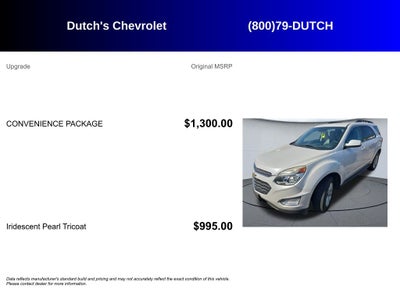 2017 Chevrolet Equinox LT