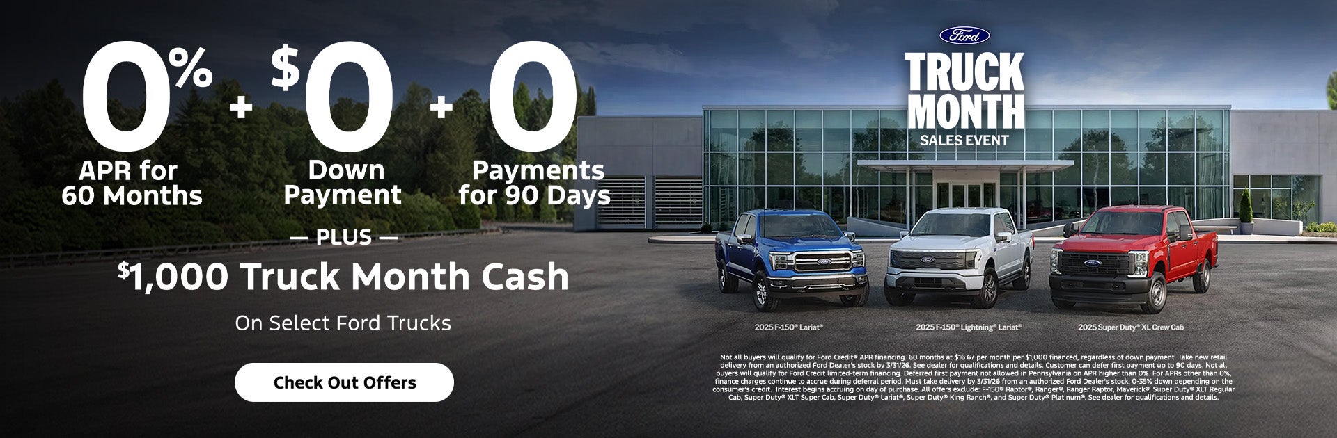 Truck Month Sales Event