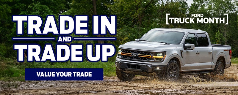 Trade In & Trade Up Into a New Ford! 